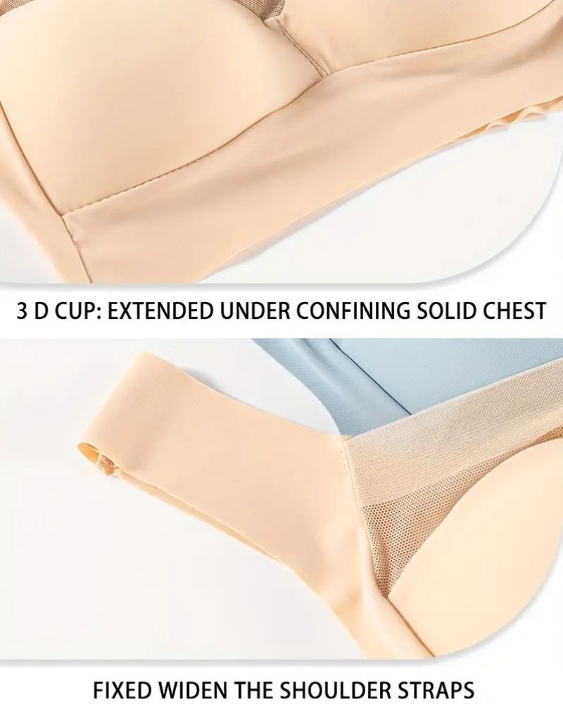 Women's Wireless Push Up Wireless Bra For Everyday Wear  - By Qivii