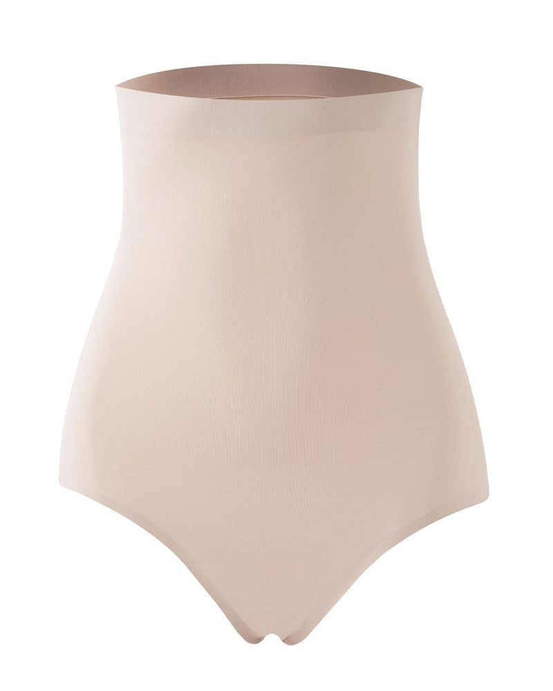 Seamless High Waist Shapewear Briefs Tummy Control Postpartum Shaping Underwear  - By Qivii