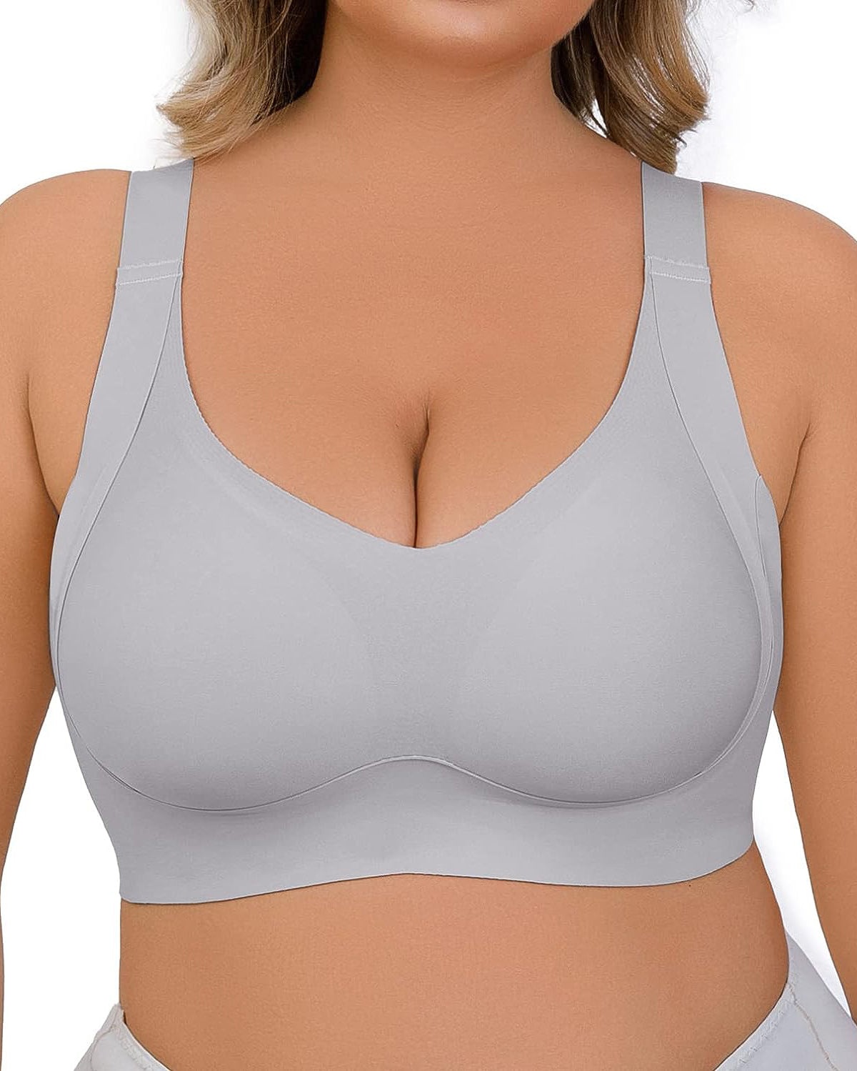 Daily Comfort Wireless Shaper Bra Smooth Full Coverage Support Bra  - By Qivii
