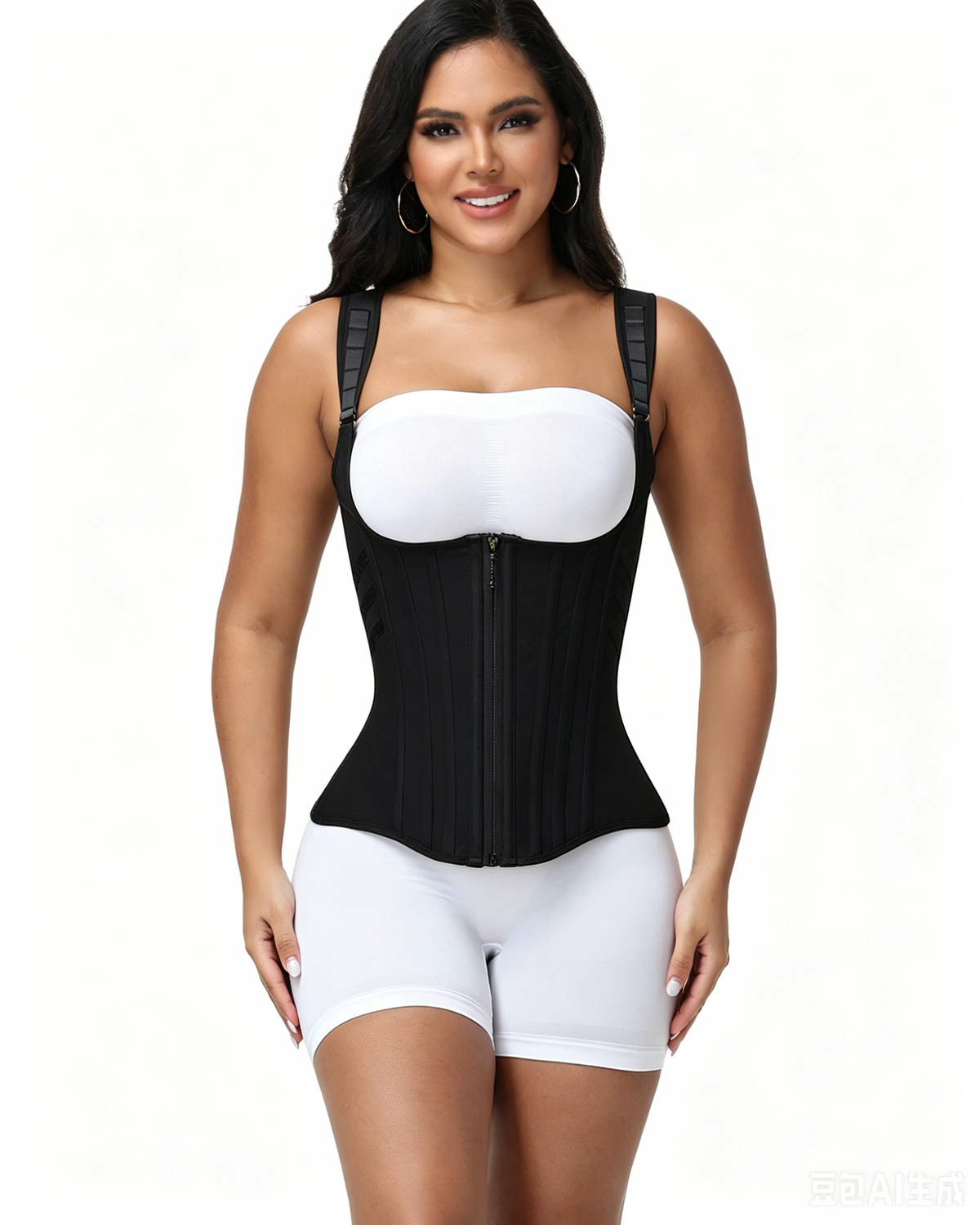 Shapshe® Double Layer Compression Curved Boned Waist Trainer