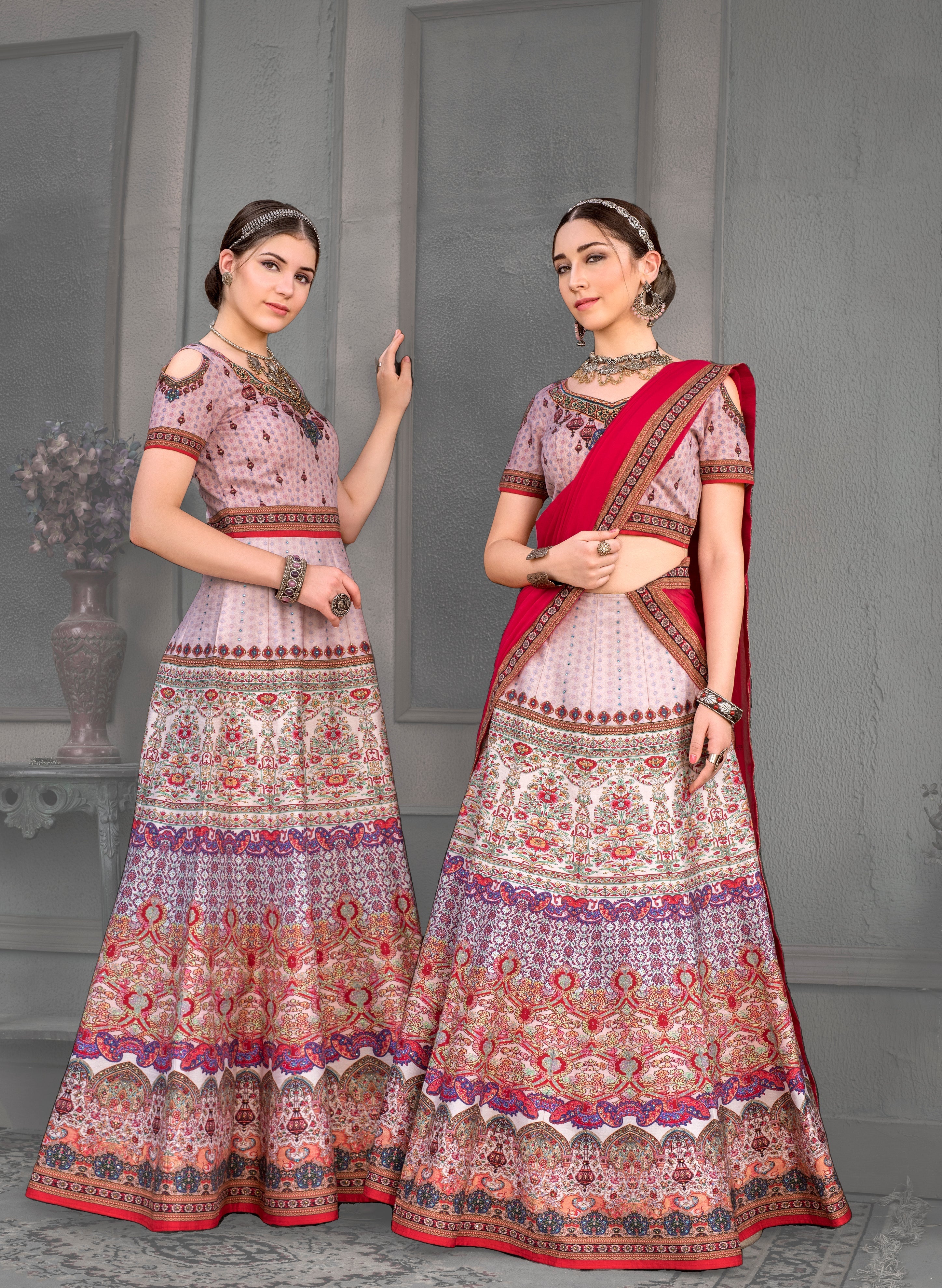 Artistic Expression: A Khadi Mono Silk Gown with Creative Spirit - qivii