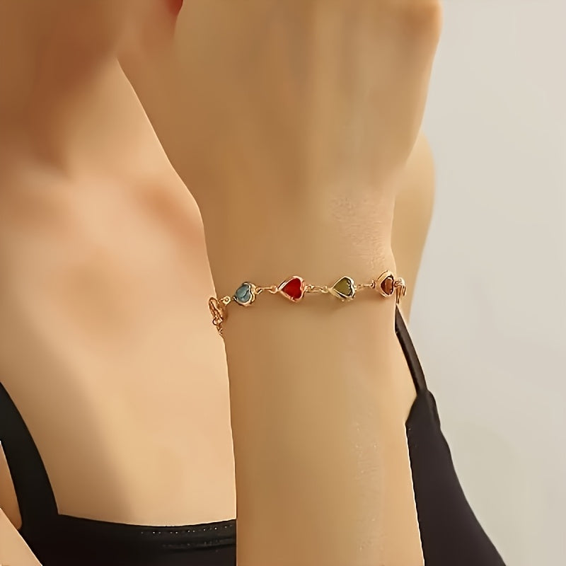 Unieke hartvormige armband  - By Qivii
