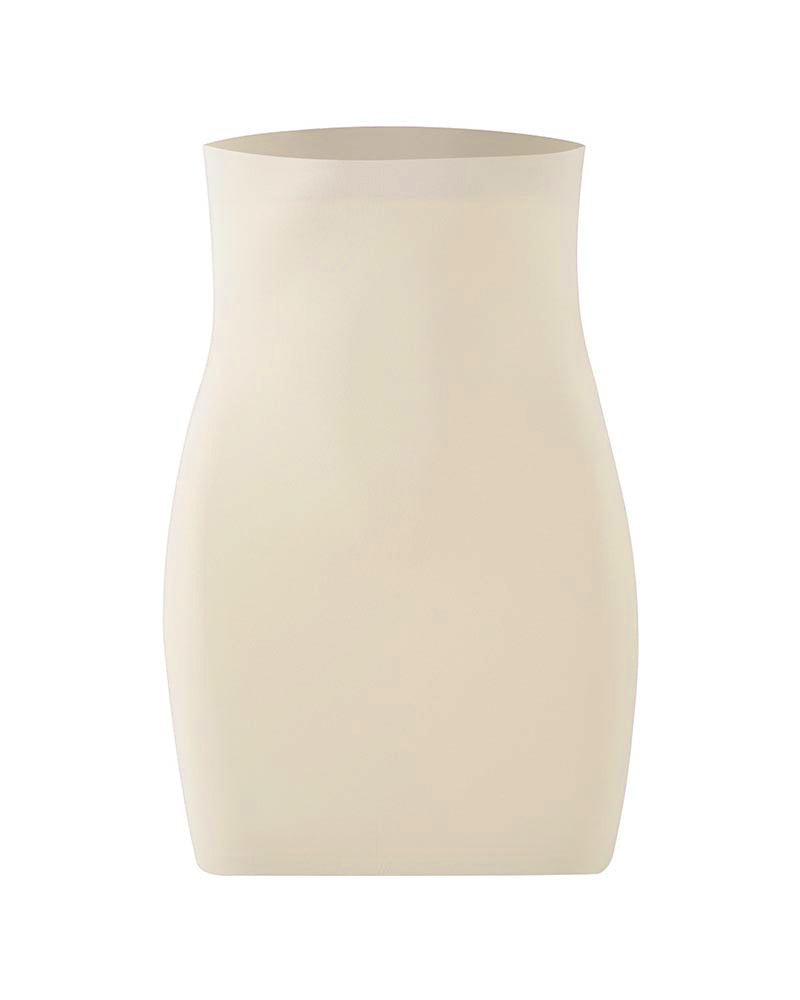 Toning Abdomen Breathable Seamless Body Lift Hip Bodycon Mini Skirt  - By Qivii