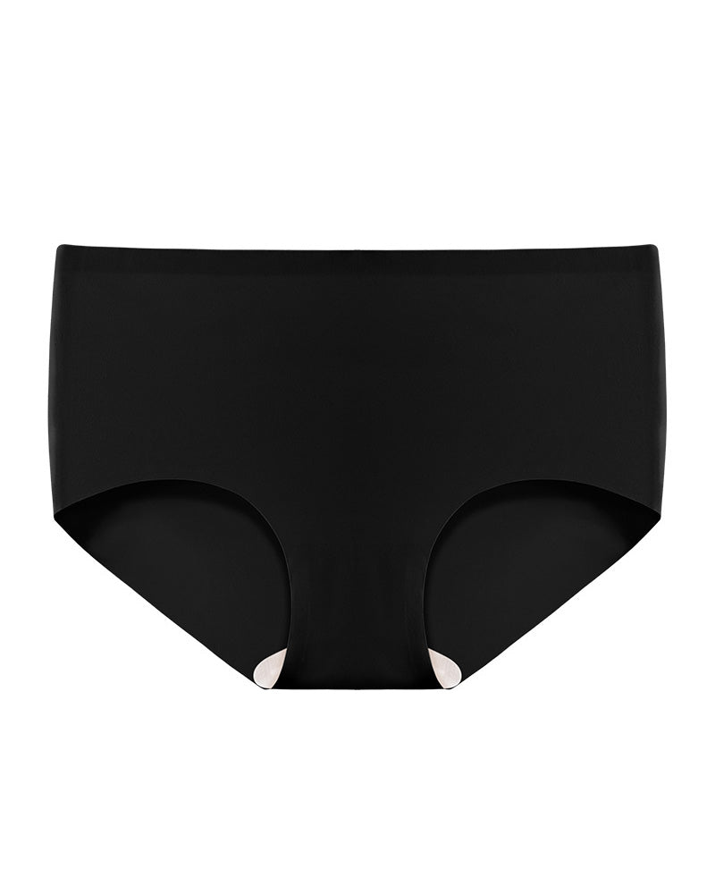 Seamless Mid-waist Stretch Antibacterial Skin-Friendly Underwear  - By Qivii
