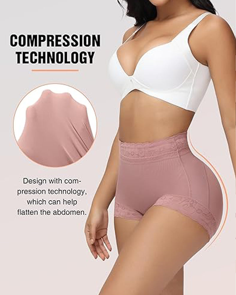 Shapshe® Women Lace Classic Body Shaper Butt Lifter Panty Smoothing Brief  - By Qivii