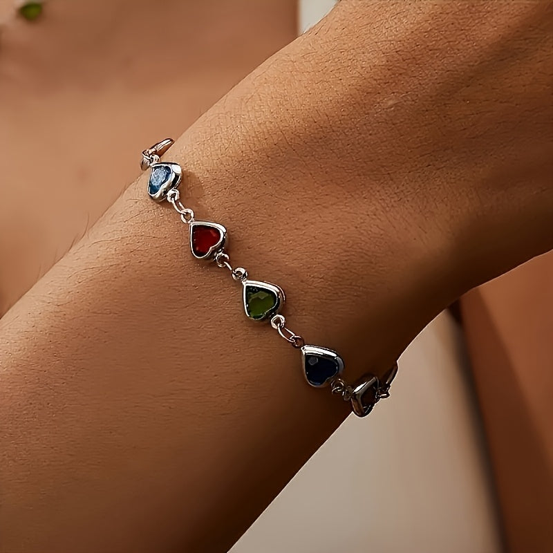 Unieke hartvormige armband  - By Qivii