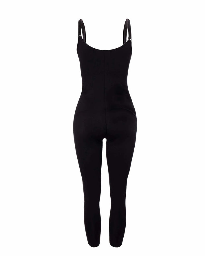 Shapshe® Seamless Slimming Open Bust Full Body Shapewear Jumpsuit Bodyshaper  - By Qivii