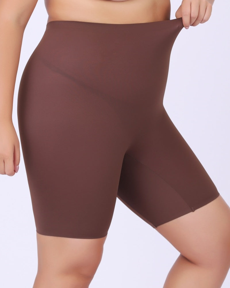 Mid-rise Seamless Shaping Shorts with Tummy control and Hip lift  - By Qivii