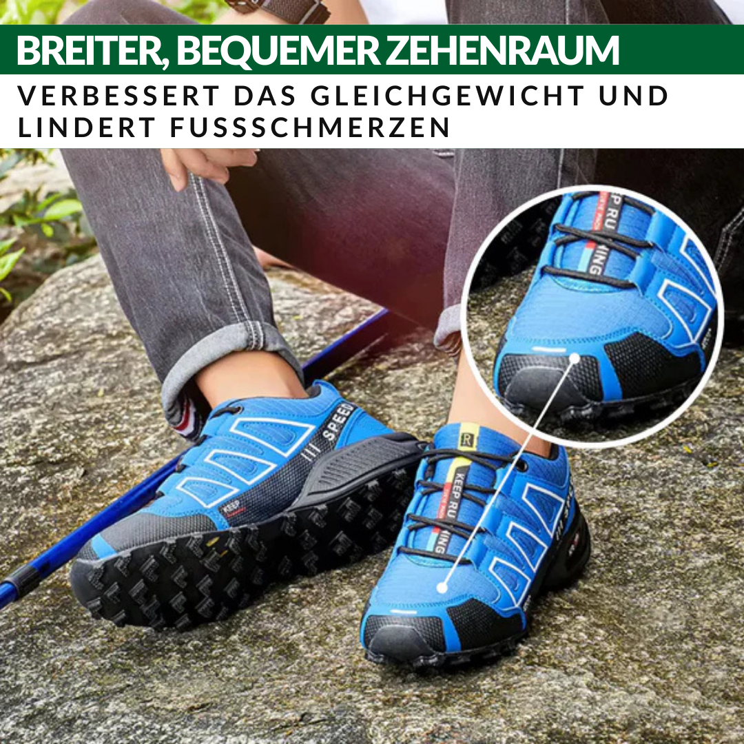 Loomtrail - Ergonomischer schmerzlindernder Wanderschuh  - By Qivii