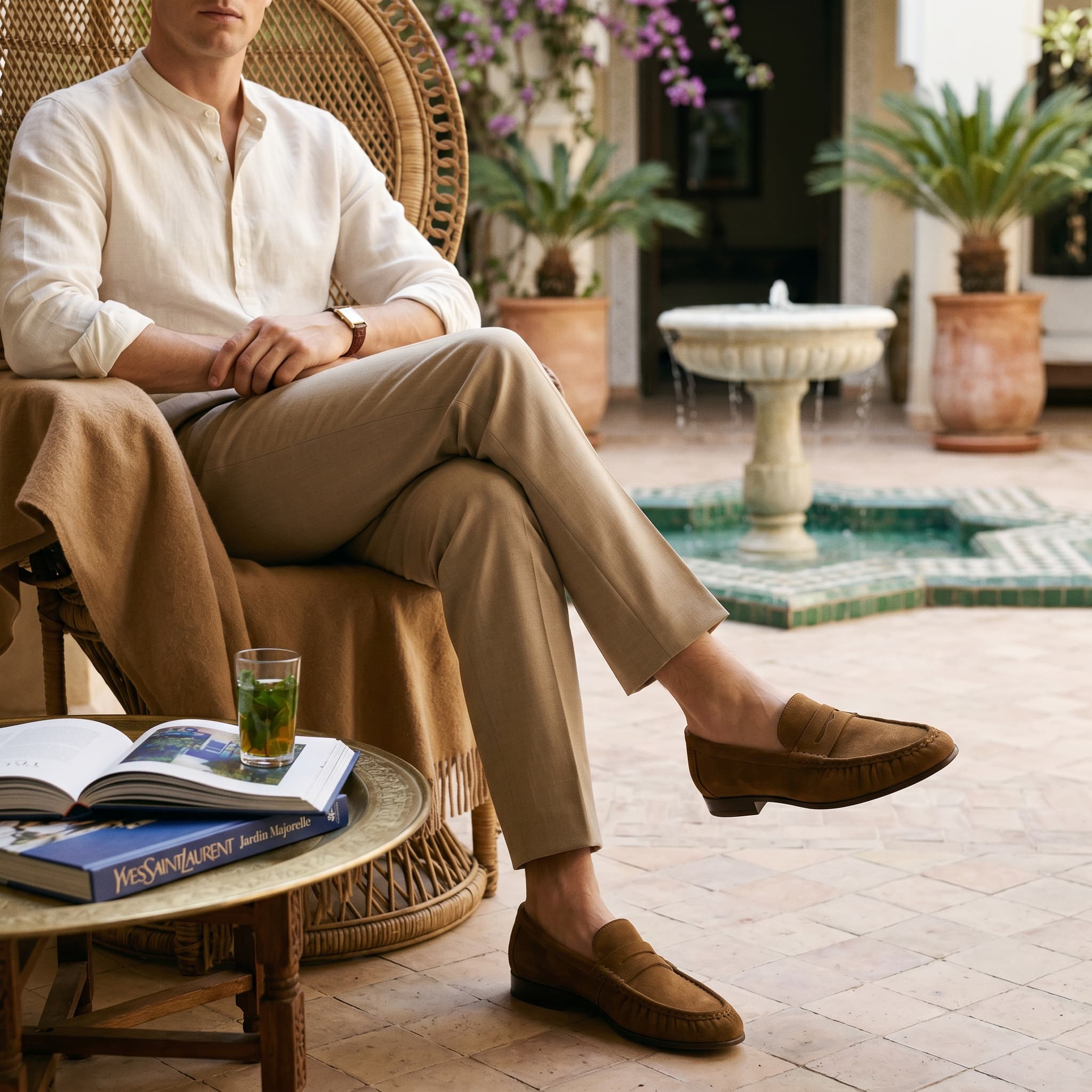 Grosvenor Suede Loafer