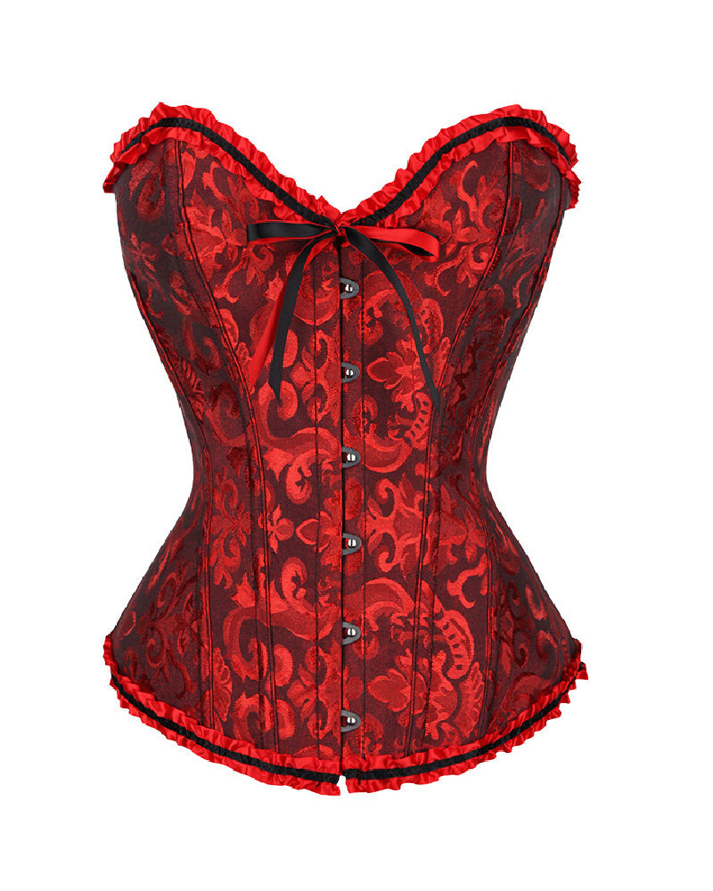 Waist Reduce Bust Lift Corset Shaping Girdle  - By Qivii