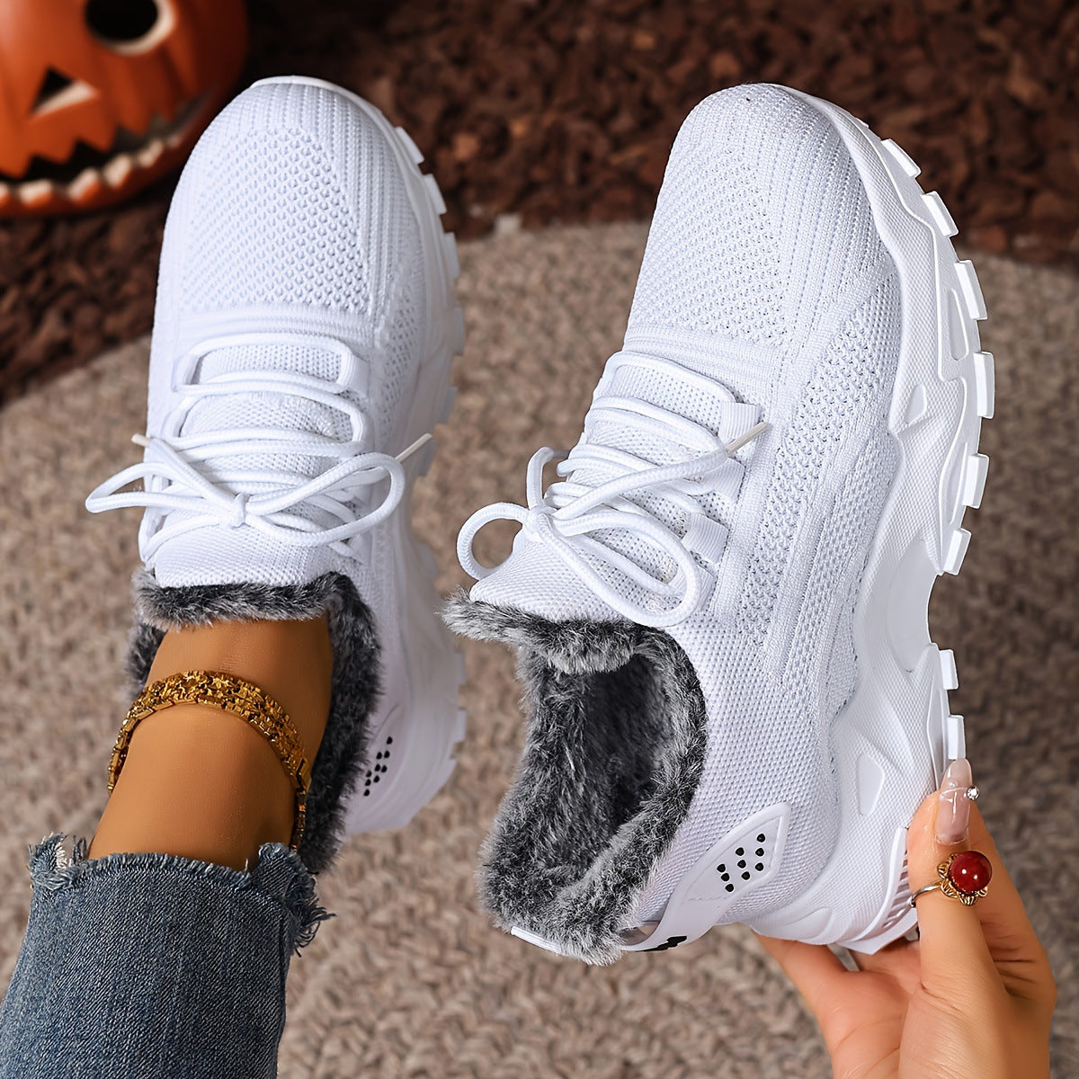 Women's Cozy-Tech Sneaker Snow Boots - Plush Lined, Warm & Lightweight (US 4-11)