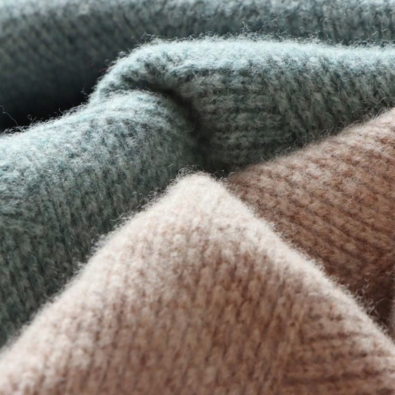 Giovanni Jacquard Cashmere Sweater  - By Qivii