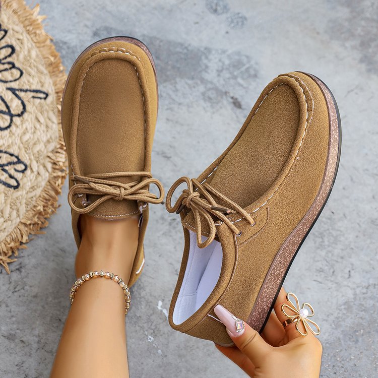 Women's CloudTie Comfort Flats - Soft-Sole Slip-On Ballet Shoes (US 5-10.5)