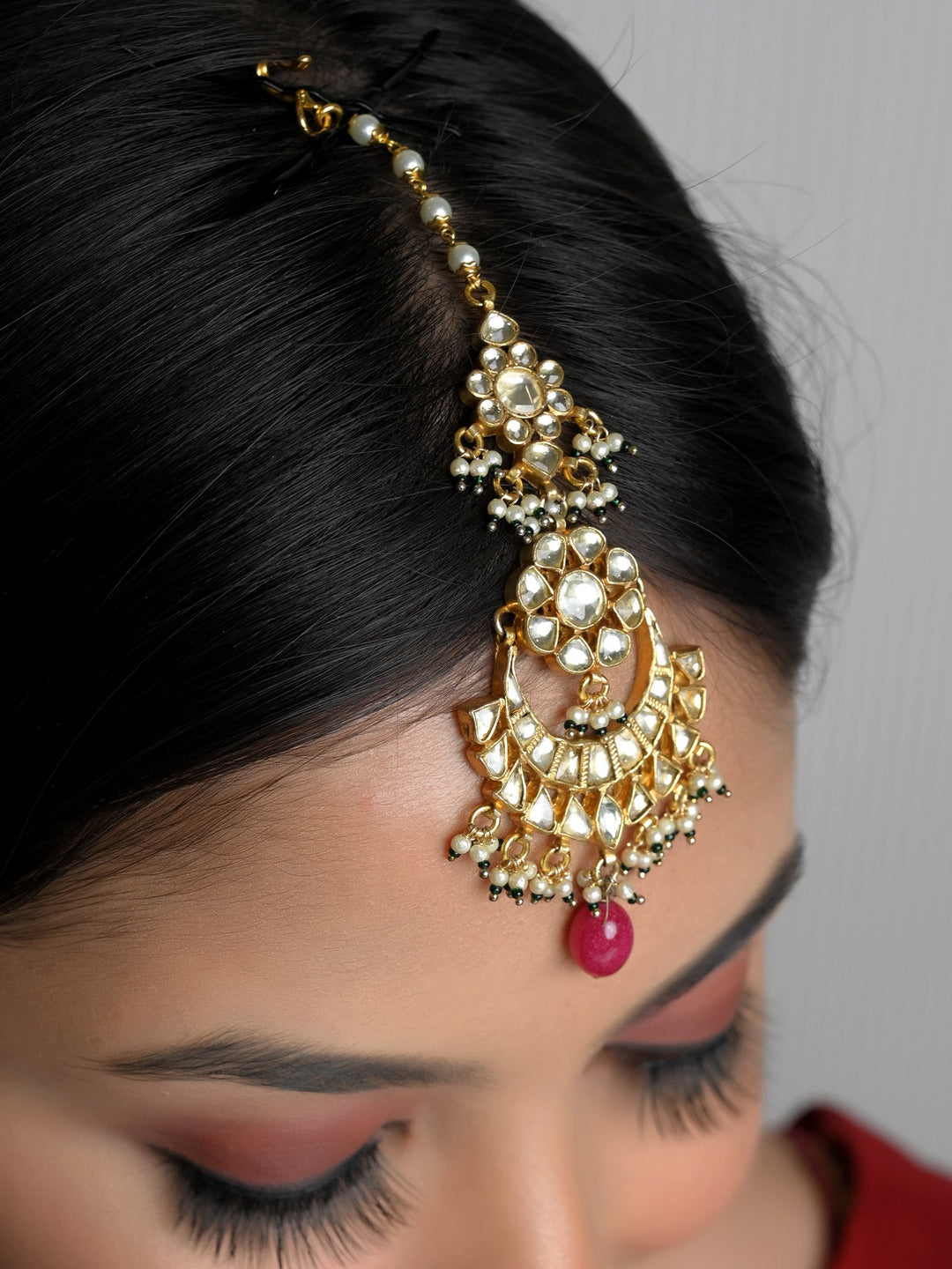 Zohra Chandbali Style Bridal Kundan Choker