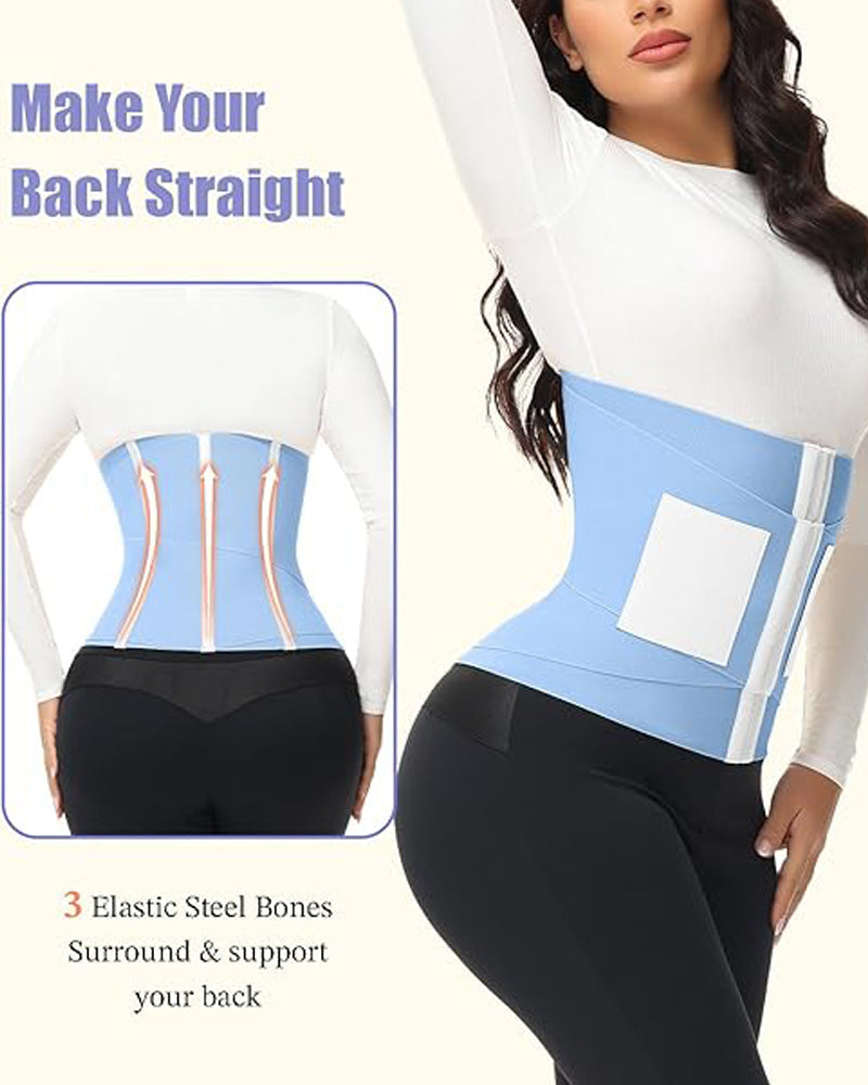 Hourglass Waist Trainer with Firm Support  - By Qivii