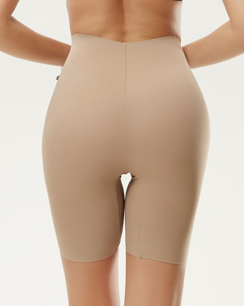 Mid-rise Seamless Shaping Shorts with Tummy control and Hip lift  - By Qivii