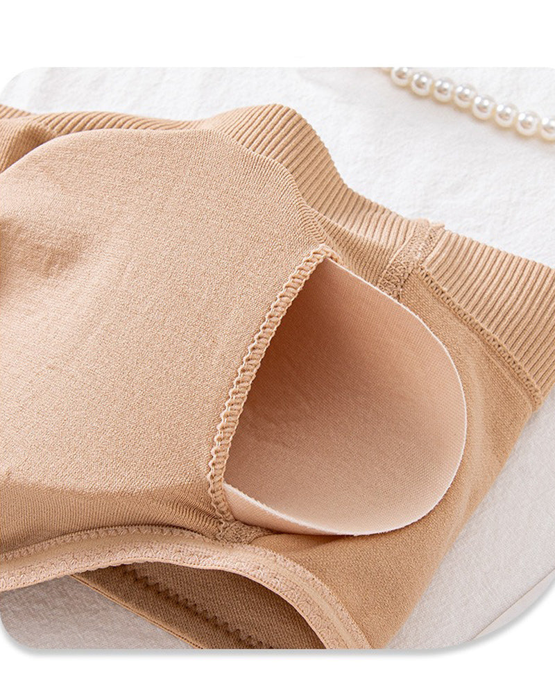 Women Strapless Push up Bra without Steel Ring Seamless tube top  - By Qivii