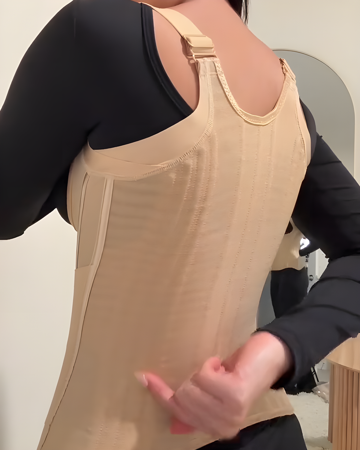 Fajas Colombianas Double Layer Tummy Control Steel Boned Waist Trainer Vest