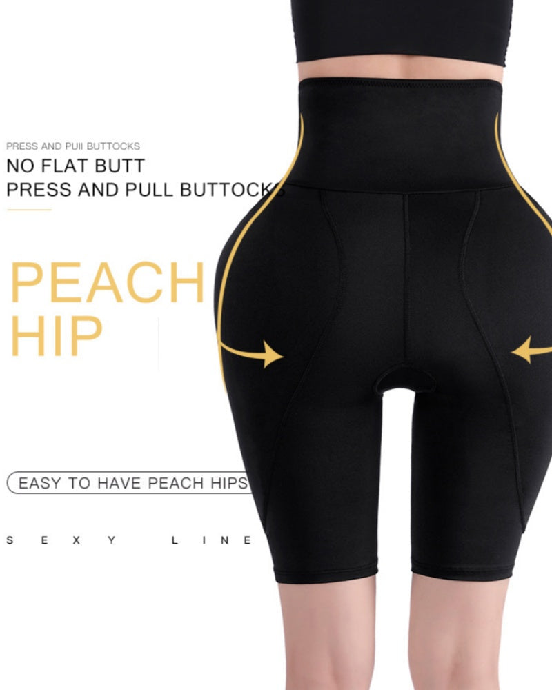 Women's High Waist Tummy-lifting Hip-lifting Shaping Shorts  - By Qivii