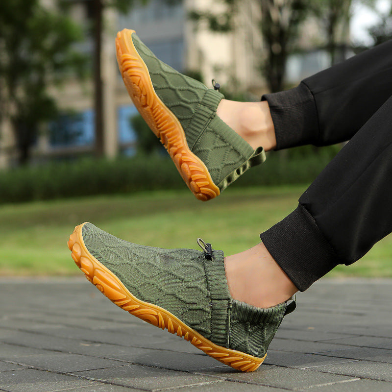 Unisex Performance FiveFinger Shoes – Wide-Fit Barefoot Training Shoes for Gym & Trail with Breathable Knit