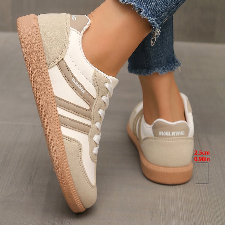 Women’s Nova Retro Colorblock Sneakers – Casual Lightweight Comfort Trainers (US5–10)