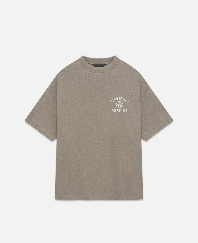 FW24 JERSEY T-SHIRT HEATHER GREY  - By Qivii