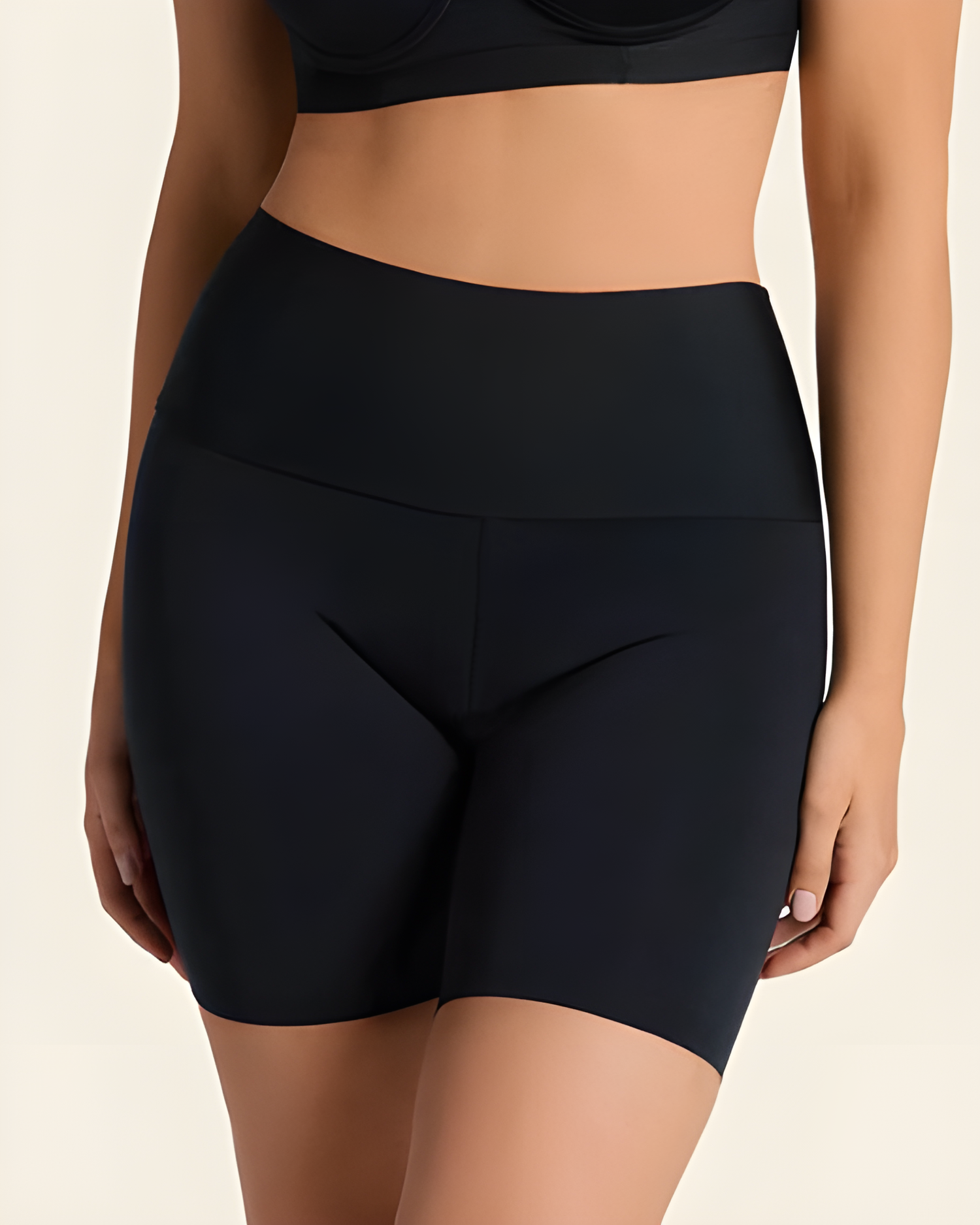 High Waist Seamless Tummy Control Comfortable Shaping Shorts  - By Qivii