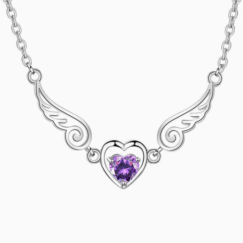 Angel Wings Necklace by Qivii