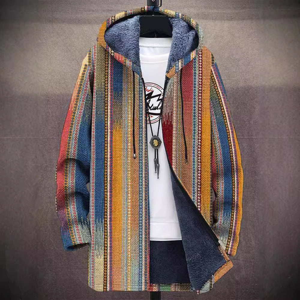 Annet™ | Luxe cardigan geïnspireerd door kunst + rits  - By Qivii
