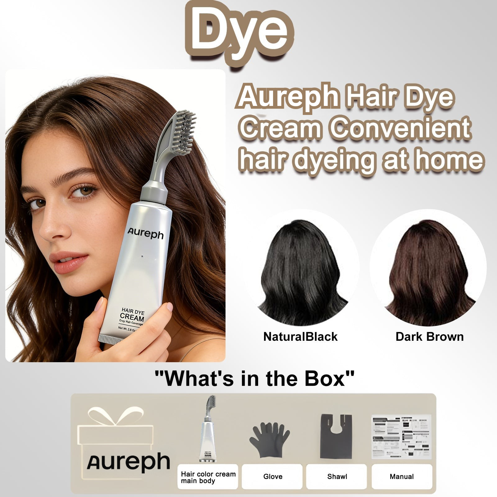 Natural Comb In Anti-Graying Cream