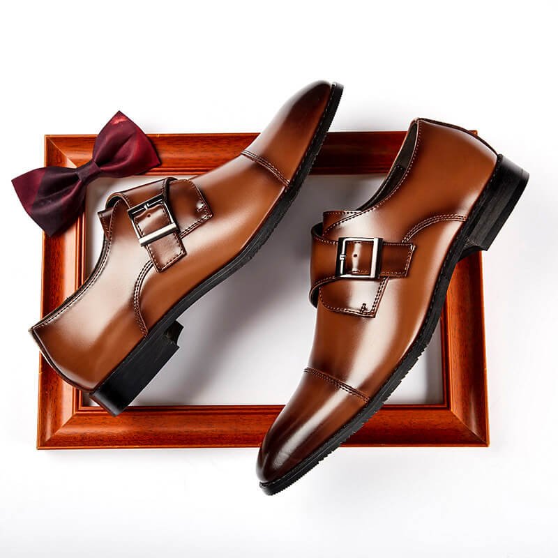 Leonardo Bellini Leather Shoes  - By Qivii