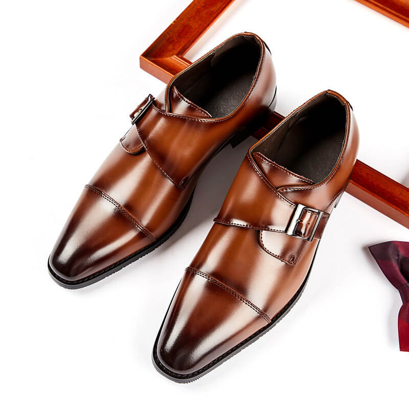 Leonardo Bellini Leather Shoes  - By Qivii