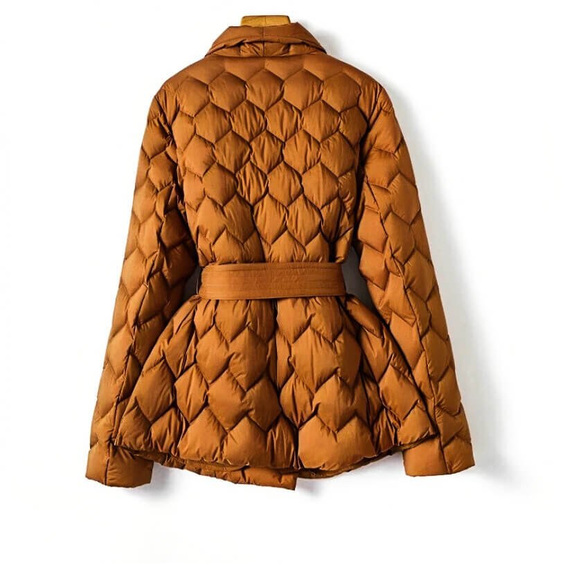 Isabella Quilted Down Coat  - By Qivii