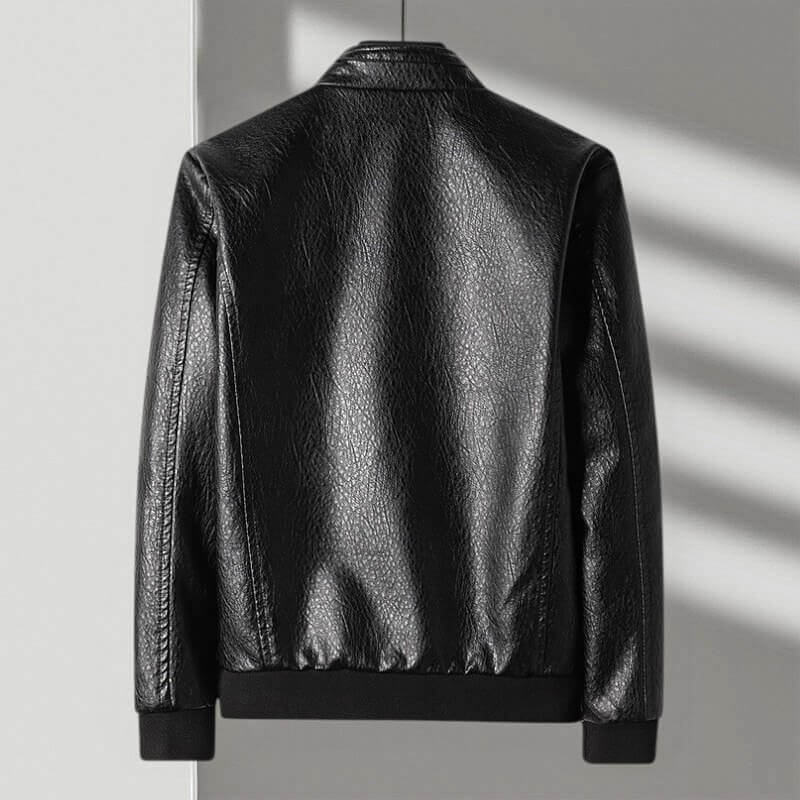 Matteo Verdi Leather Jacket  - By Qivii