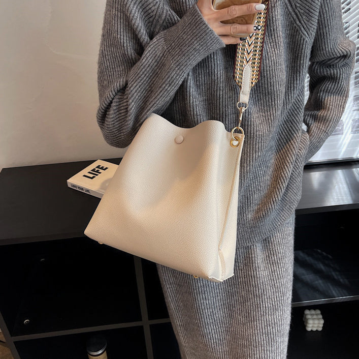 Montelise | Crossbody Bucket Bag  - By Qivii