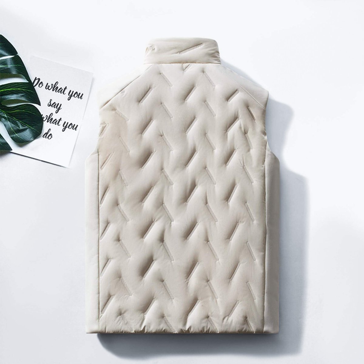 Chester Quilted Down Vest  - By Qivii