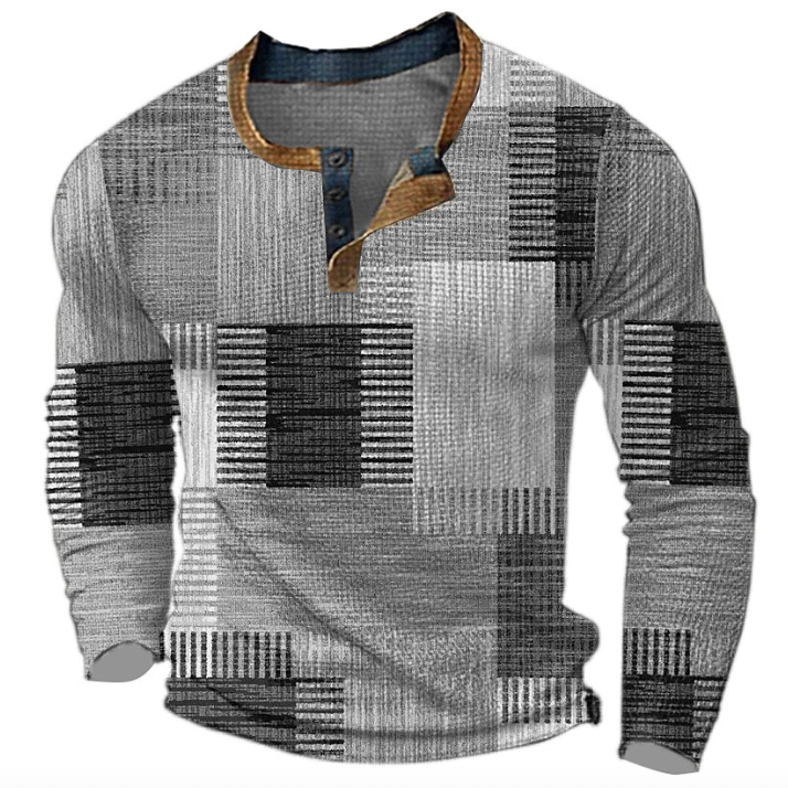 Elijah™ - Stijlvol Comfortabel Lang T-shirt  - By Qivii