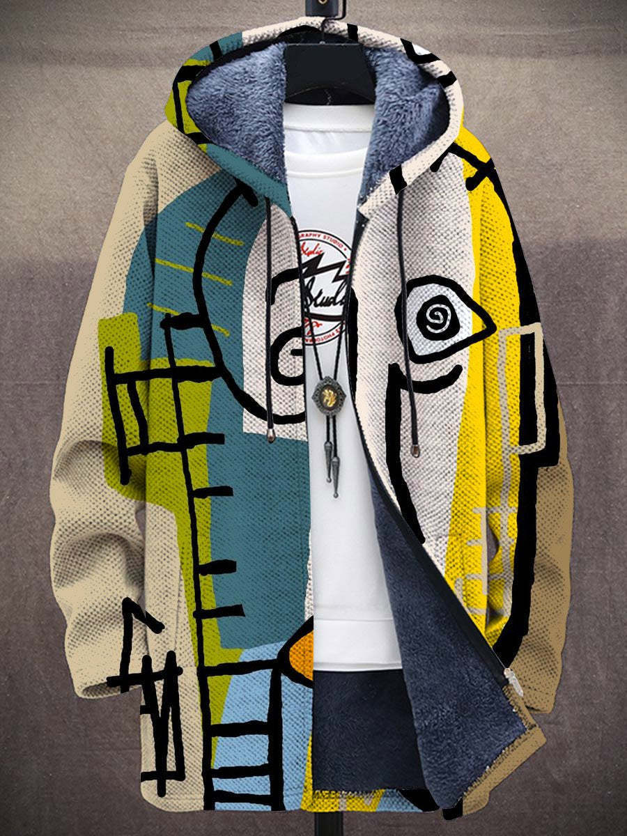 Bindi™ | Luxe cardigan geïnspireerd op kunst + rits  - By Qivii