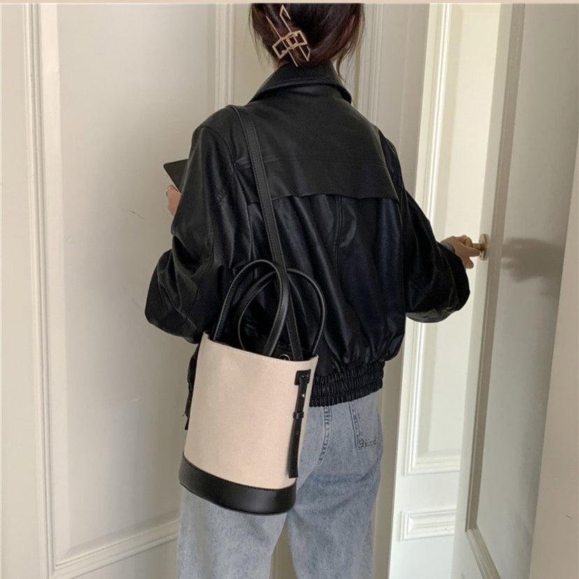 Serah | Crossbody Bucket Bag  - By Qivii