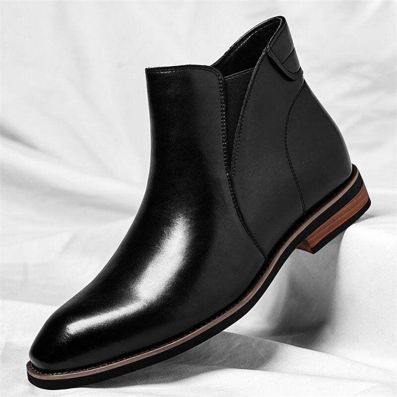 Brennan Genuine Leather Boots  - By Qivii