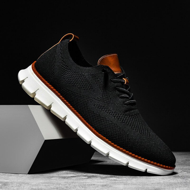 Oliver Breathable Oxford Sneakers  - By Qivii