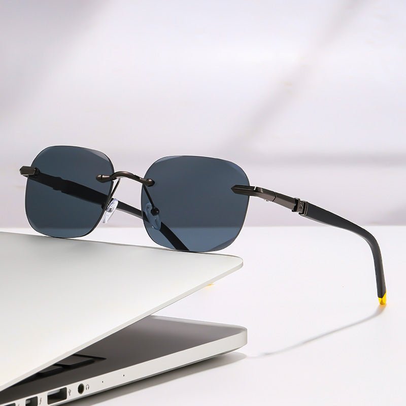 Carter Rimless Shades  - By Qivii