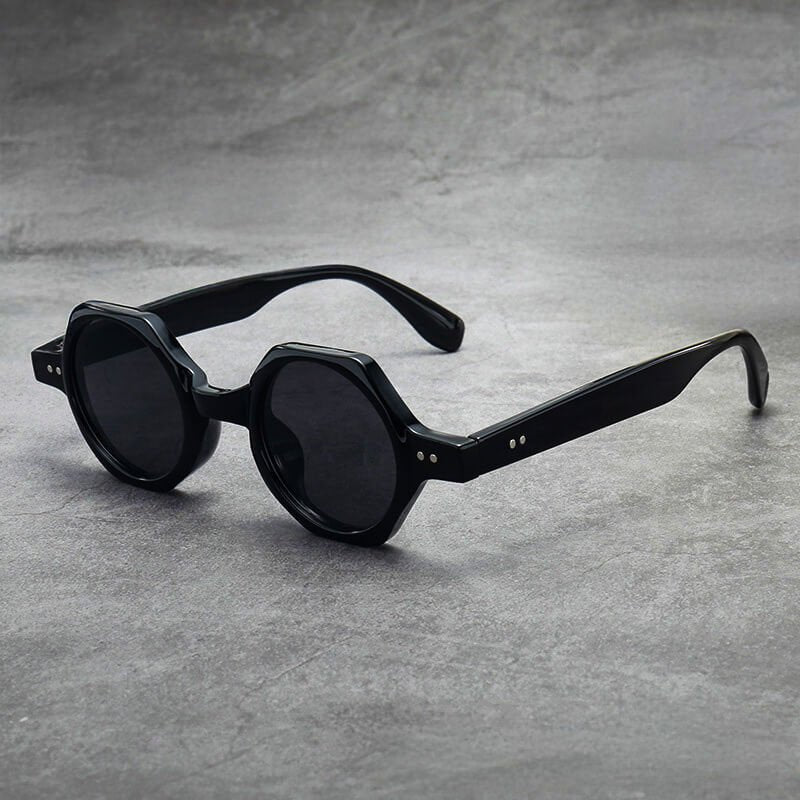 Sylvester Octagonal Retro Shades  - By Qivii