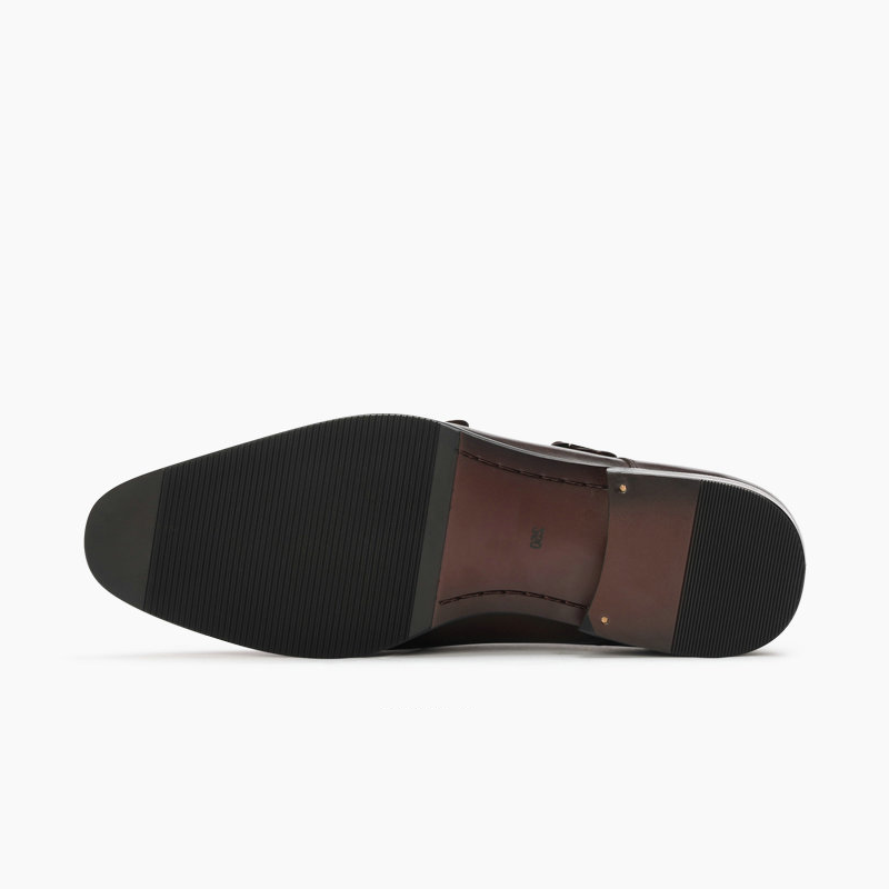 Burnished Leather Penny Loafer