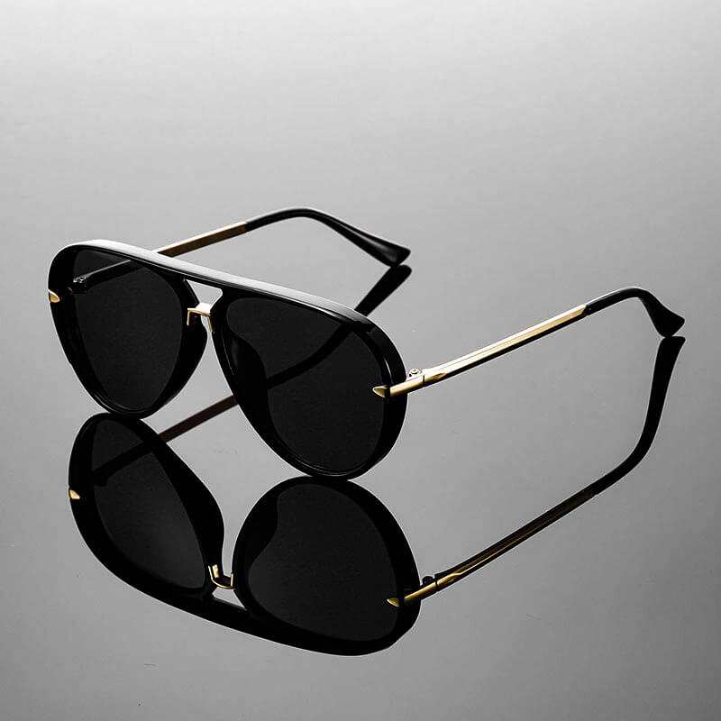 Primadona Retro Aviator Shades  - By Qivii