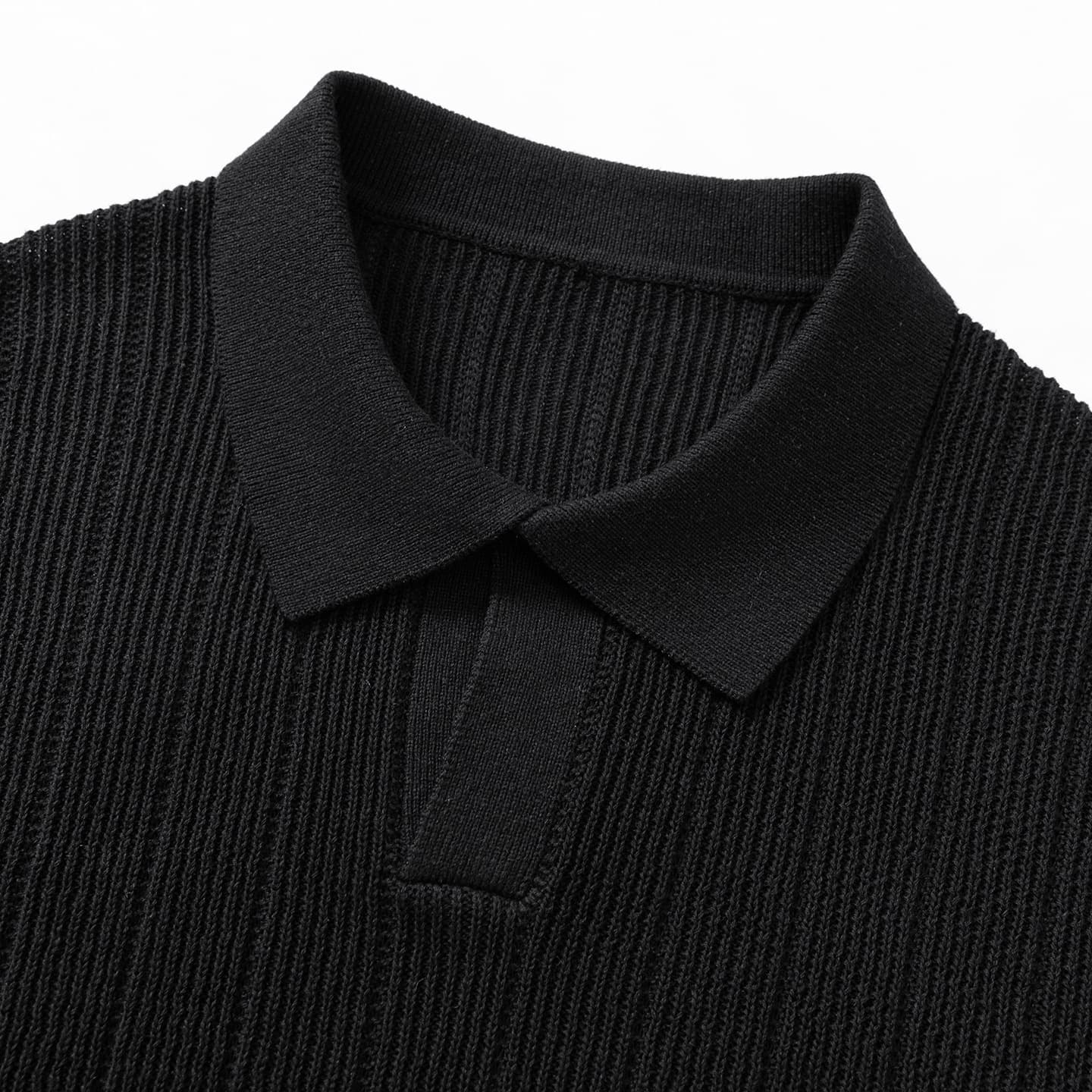Sestri Ribbed Knit Polo