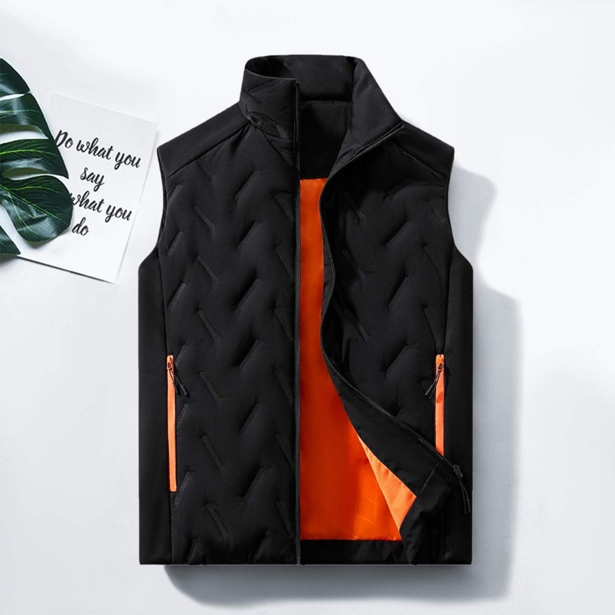 Chester Quilted Down Vest  - By Qivii