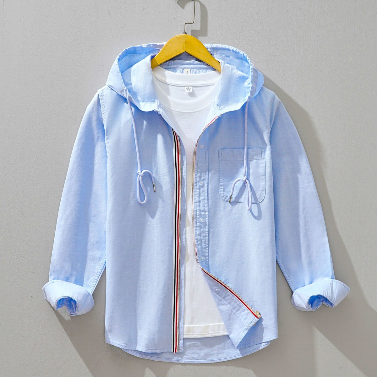 Beckham Egyptian Cotton Hooded Jacket  - By Qivii