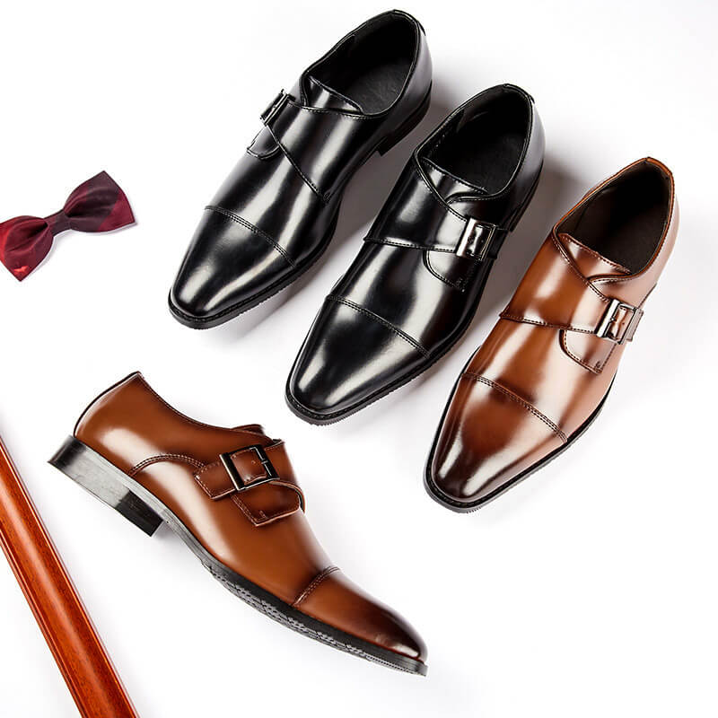 Leonardo Bellini Leather Shoes  - By Qivii